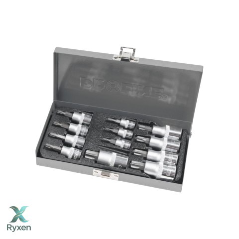 Zest. 12 szt. bitonas. cv torx 1/2-3/8-1/4'', t4-t60 proline Proline