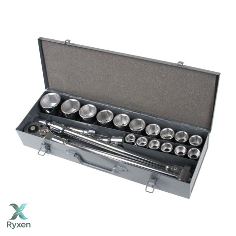 Zestaw 21 szt nasadek cv 3/4", 19-50mm proline Proline