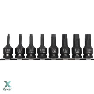Zestaw 8szt bitonas. udar. 1/2' torx t30-t80 proline Proline