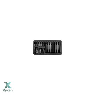 Zestaw końc. 10mm, torx sec.t20-t55,l=30/75mm,15szt. proline Proline