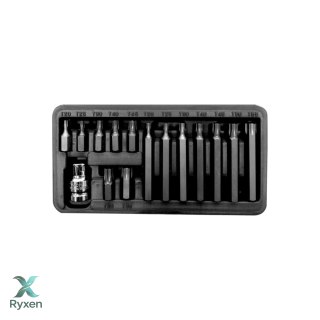 Zestaw końcówek 10mm, t20-t55, l=30/75mm, 15szt. proline Proline