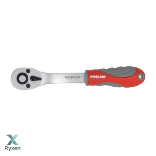 Grzechotka crv 1/4", 72 z. l=150mm, ręk.odg. 2-skł., proline Proline