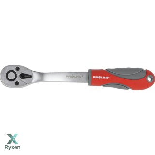 Grzechotka crv 3/8", 72 z. l=200mm, ręk.odg. 2-skł., proline Proline