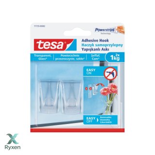 Haczyki dekoracyjne 2szt do 1kg (+4 pl.)(77735-00007-00) Tesa