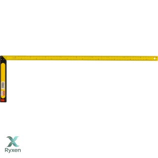 Kątownik z podziałką l-1000 plastikowo-metalowy POLSKA