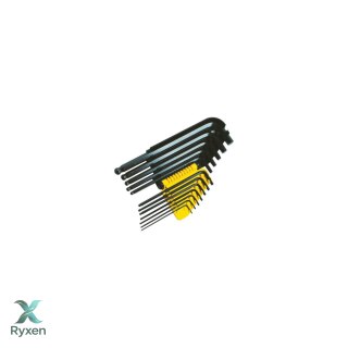 Klucz imbusowy kpl. 12szt (1/16"-3/8") zasobnik plast. [e] Stanley