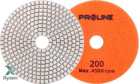Nakładka diam., poler. gr.50, 125mm, gres/ceramika proline Proline