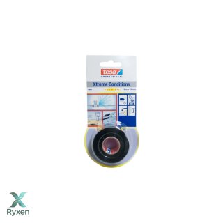 Taśma samowulkaniz.naprawcza silikon.xtreme 3m:25mm czarna Tesa