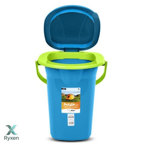 Toaleta turystyczna GreenBlue GB320BL morski-limonka GreenBlue