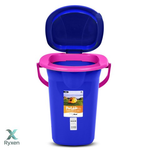 Toaleta turystyczna GreenBlue GB320BR granatowo-różowa GreenBlue