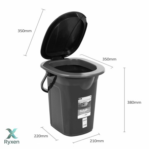 Toaleta turystyczna GreenBlue GB320BR granatowo-różowa GreenBlue