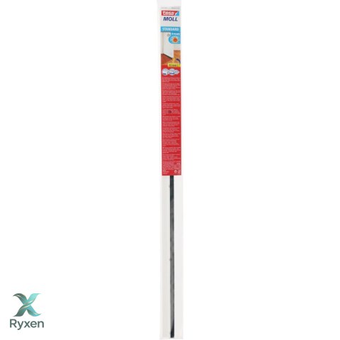 Uszczelka szczotkowa pod drzwi standard 1m:37mm, biała Tesa