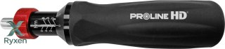 Wkrętak dynamometryczny 1/4" 1-6nm, 195mm, proline hd Proline