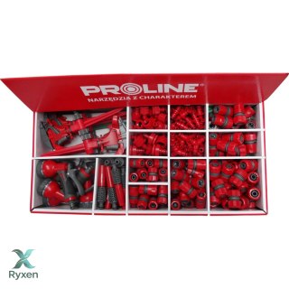 Zestaw złączki i zraszacze, 313 elementów, proline Proline