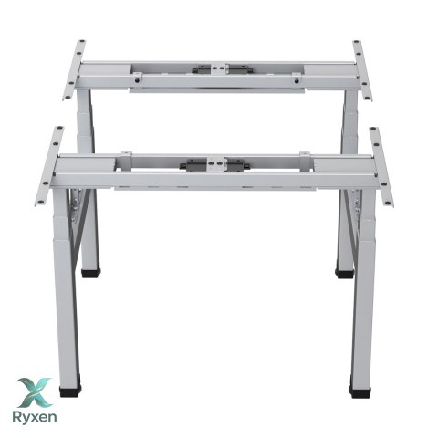 Biurko elektryczne podwójne regulacja wys. Ergo Office, max wys 128cm, max 125kg x2, bez blatu do pracy stojąco siedzącej (2 czę Ergo Office
