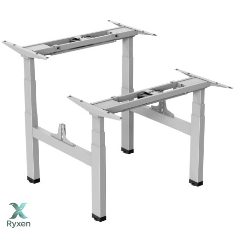 Biurko elektryczne podwójne regulacja wys. Ergo Office, max wys 128cm, max 125kg x2, bez blatu do pracy stojąco siedzącej (2 czę Ergo Office