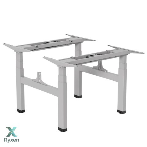 Biurko elektryczne podwójne regulacja wys. Ergo Office, max wys 128cm, max 125kg x2, bez blatu do pracy stojąco siedzącej (2 czę Ergo Office