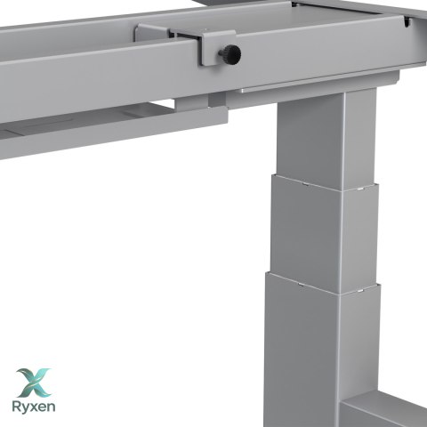 Biurko elektryczne podwójne regulacja wys. Ergo Office, max wys 128cm, max 125kg x2, bez blatu do pracy stojąco siedzącej (2 czę Ergo Office