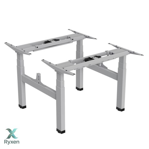 Biurko elektryczne podwójne regulacja wys. Ergo Office, max wys 128cm, max 125kg x2, bez blatu do pracy stojąco siedzącej (2 czę Ergo Office