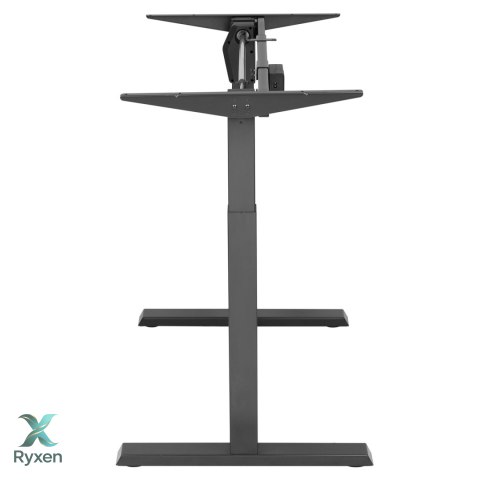 Biurko elektryczne z regulacją wys Ergo Office, szare, max wys 123cm , 80 kg - bez blatu, do pracy stojąco siedzącej, ER-433 Ergo Office