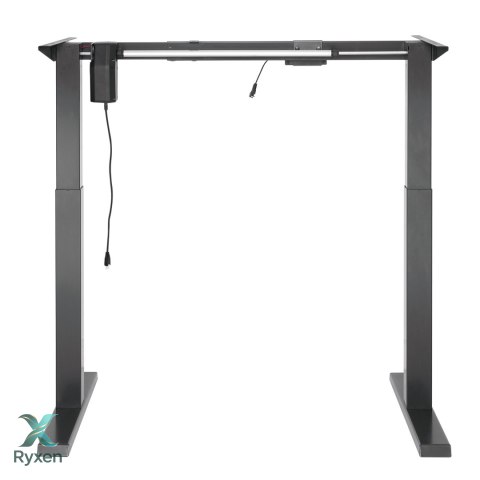 Biurko elektryczne z regulacją wys Ergo Office, szare, max wys 123cm , 80 kg - bez blatu, do pracy stojąco siedzącej, ER-433 Ergo Office