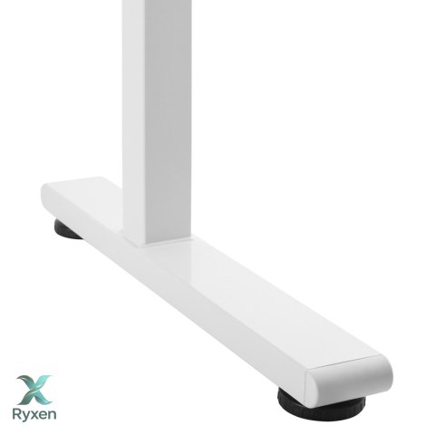 Biurko ręczna regulacja wys Ergo Office, max 40 kg, max wys 117cm, z blatem do pracy stojąco siedzącej, ER-401 W Ergo Office