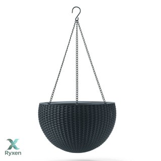 Doniczka wisząca Keter Sphere Planter antracyt Keter