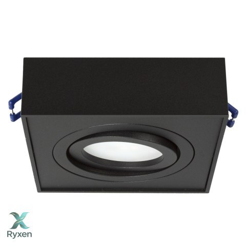 Oprawa podtynkowa, tuba LED Maclean, oczko, SPOT, dla MR16/GU10, kolor czarny, 94x94x32mm, kwadratowa, alu, MCE464 B Maclean