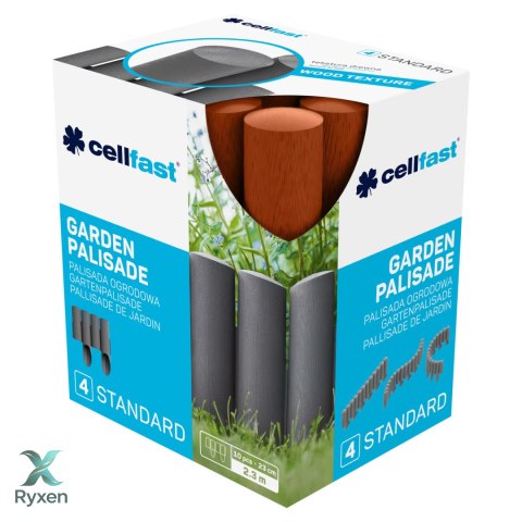 Palisada ogrodowa Cellfast Standard 4 ceglasta CELLFAST
