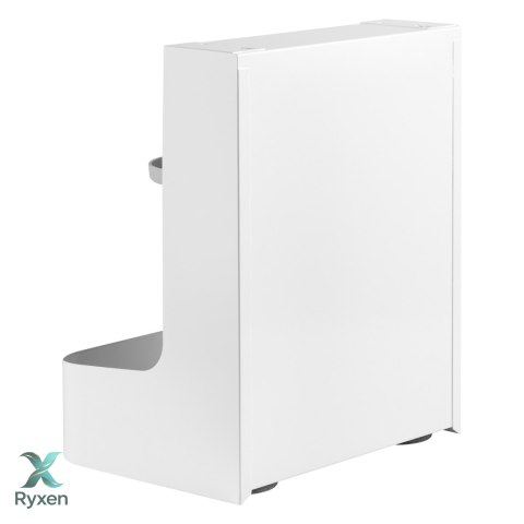 Pojemnik podbiurkowy / organizer z półką na akcesoria Ergo Office, biały, max. 5kg, ER-442 Ergo Office