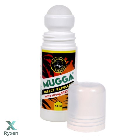 Preparat przeciw insektom Mugga Roll-On 50% 50ml Mugga
