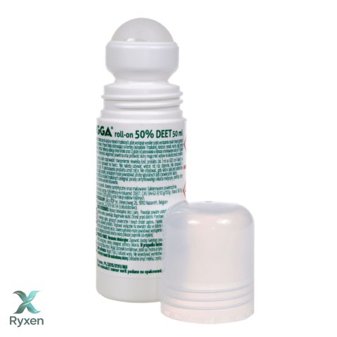 Preparat przeciw insektom Mugga Roll-On 50% 50ml Mugga
