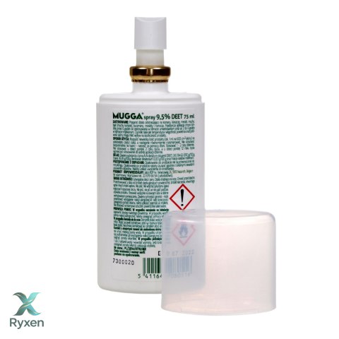Preparat przeciw insektom Mugga Spray 9,5% 75ml Mugga
