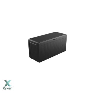 Skrzynia ogrodowa Keter Samoa Rattan 270L antracyt Keter