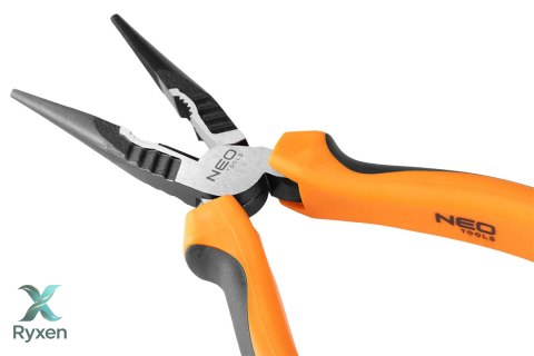 Szczypce wydłużone proste 40% FS 200 mm NEO TOOLS
