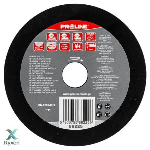 Tarcza płaska tarnik grube zęby 125mm proline Proline