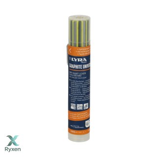 Wkłady wym.4.8/2mm 2h grafit*12szt marker lyra-dryprofigiant LYRA