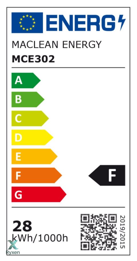 Żarówka LED Maclean, E27, 28W, 220-240V AC, neutralna biała, 4000K, 2940lm, MCE302 NW Maclean