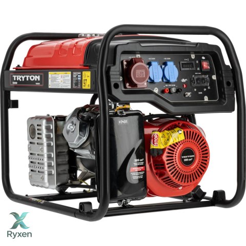 Agregat prądotwórczy 5kw (max 5,5kw), avr, 1x400v,2x230v Tryton