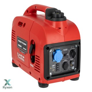 Agregat prądotwórczy inwertor 900w (max 1000w), 1x230v Tryton
