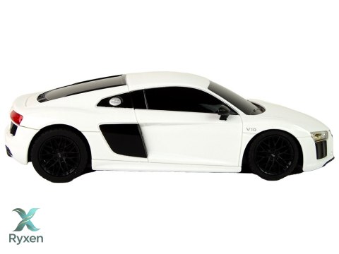 Auto Samochód Zdalnie Sterowany RC Audi R8 Rastar Pilot Białe 1:24 RASTAR