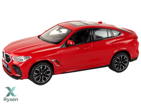 Auto Samochód Zdalnie Sterowany RC BMW X6 Rastar Pilot Czerwone 1:14 RASTAR