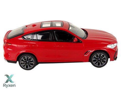 Auto Samochód Zdalnie Sterowany RC BMW X6 Rastar Pilot Czerwone 1:14 RASTAR