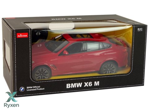 Auto Samochód Zdalnie Sterowany RC BMW X6 Rastar Pilot Czerwone 1:14 RASTAR