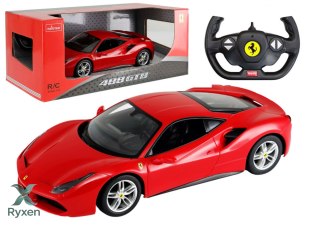 Auto Samochód Zdalnie Sterowany RC Ferrari 488 GTB Pilot Czerwone 1:14 RASTAR