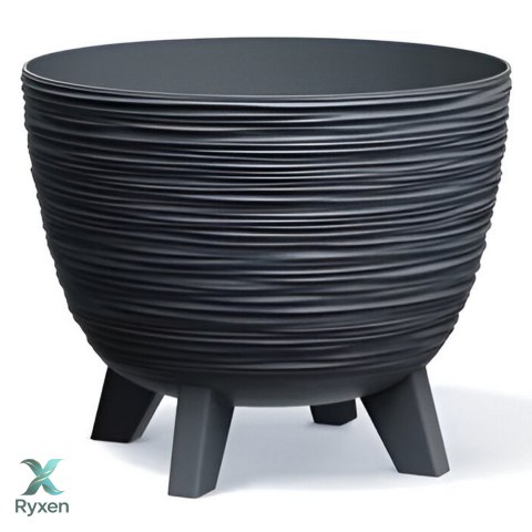Donica Furu antracyt śr. 236 mm DFUR240-S433 Prosperplast