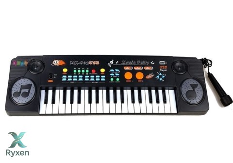Keyboard Organy z Mikrofonem 37 Klawiszy USB LEAN TOYS