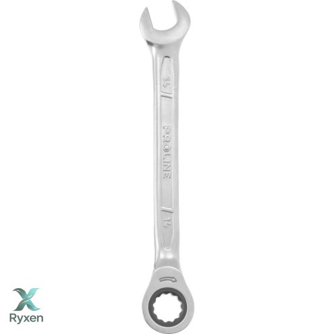 Klucz oczkowo-płaski z grzechotką, crv, 14mm, proline Proline