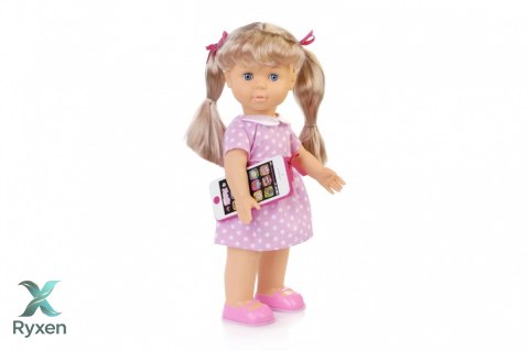 Lalka natalia chodząca ze smartfonem 41cm ARTYK
