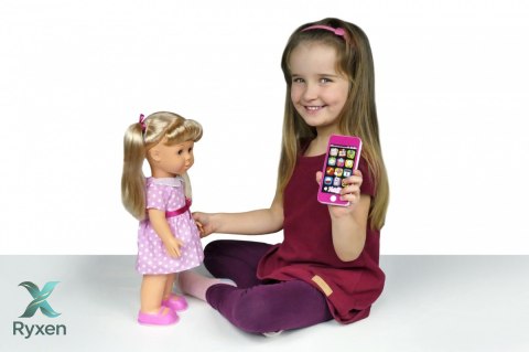 Lalka natalia chodząca ze smartfonem 41cm ARTYK
